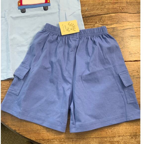 Luigi Boys Truck Sport 2pc outfit size 5 NWT - Picture 2 of 6